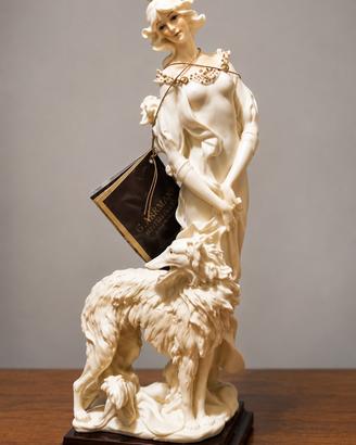 Giuseppe Armani Capodimonte - Dama con Levriero