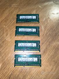 RAM Samsung 16GB (4x4GB) DDR3 1333MHz SO-DIMM