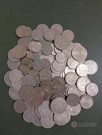 Enorme lotto monete marchi tedeschi oltre 130 marc
