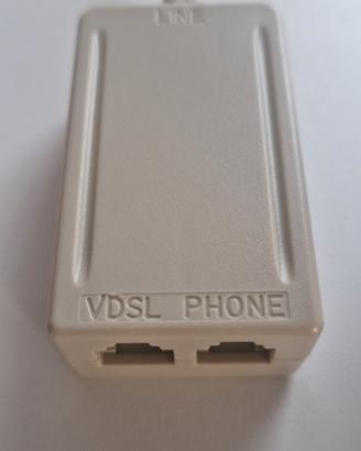 Filtro spliter adsl/vdsl