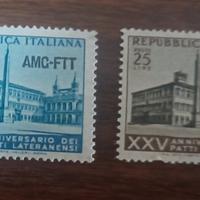 Francobolli Trieste Zona A 1954 Nuovi 