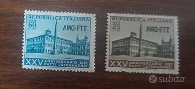 Francobolli Trieste Zona A 1954 Nuovi 