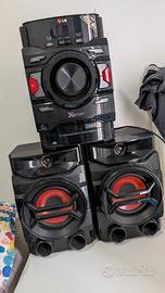 impianto Stereo LG con Bluetooth (2 casse)