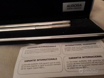 Penne Aurora Hastil in argento massiccio