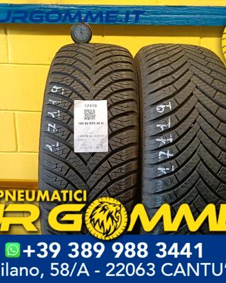 2 Gomme al 80% 195/60/15 LEAO 4 Stagioni - Cantù