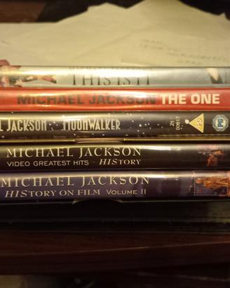 5 dvd michael jackson 