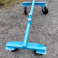 carrello spostamento autovettura senza motore 