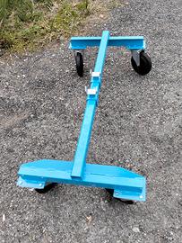 carrello spostamento autovettura senza motore 