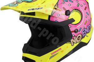 CASCO CROSS DOONUTS NOEND BAMBINO GIALLO FLUO Misu