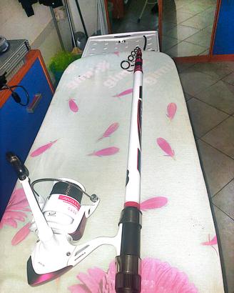 canna da surficasting+ mulinello+omaggio 