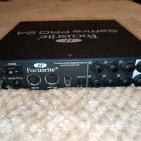 scheda audio focusrite saffire pro 24 fireware