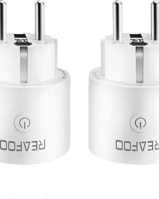 [2 Pezzi] REAFOO - Presa Smart WiFi Alexa
