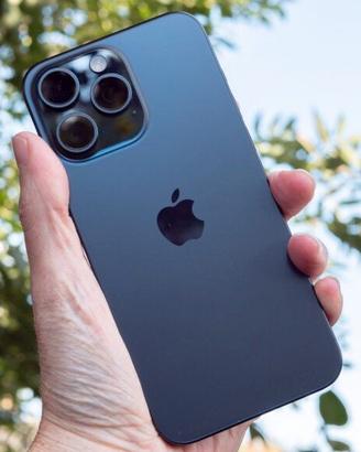 IPhone 15 Pro Titanium Blue 128GB perfetto complet