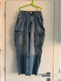 Jeans cargo baggy