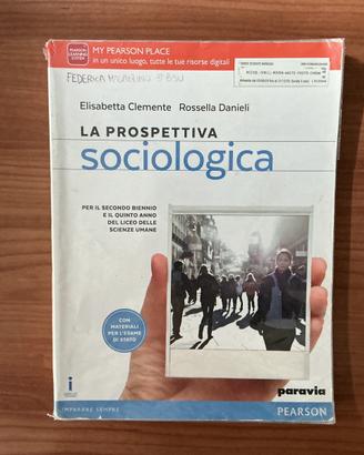 La prospettiva sociologica - Libro per Liceo.