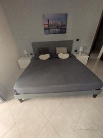 letto matrimoniale e materasso 180x200