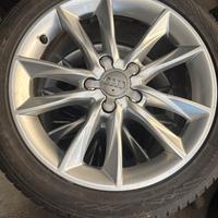 Cerchi Audi. Con gomme invernali