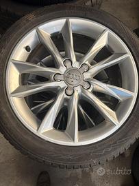 Cerchi Audi. Con gomme invernali