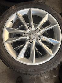 Cerchi Audi. Con gomme invernali