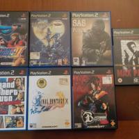 7 DVD PS2 RARI in Italiano come nuovi + BUONO