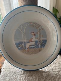 Piatto decorativo originale Richard Ginori anni 80