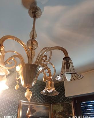 lampadario di murano 