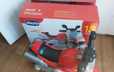 Chicco Moto Ducati con rotelle, scatola istruzioni