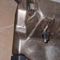 scarico originale benelli 500 trail 