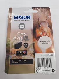 Cartuccia inchiostro stampante Epson GREY 478XL 