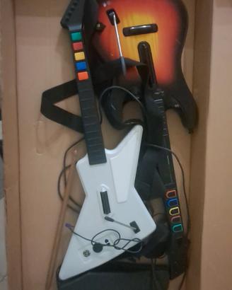 batteria e chitarre per xbox 360 