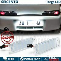 Placchette Luci TARGA LED per Fiat SEICENTO CANBUS