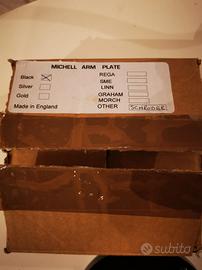 basetta per braccio giradischi michell orbe