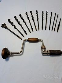 Trapano a mano USA vintage