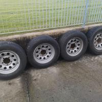 Gomme con cerchi per fuoristrada Suzuki 205/70 R15