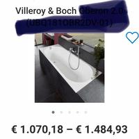 Vasca da bagno villeroy & Boch