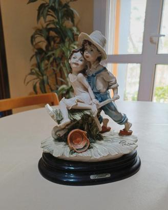 Capodimonte bambini con carriola