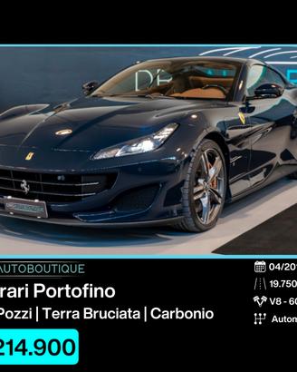 Ferrari Portofino BLU POZZI/TERRA BRUCIATA/CARBONI