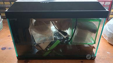 Acquario 40l*23p*20h - circa 20 lt.