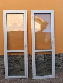 porte finestre in alluminio con vetro camera