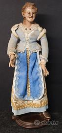 Pastore donna per presepe napoletano 40 cm