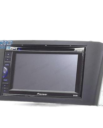 CORNICE NERA PER AUTORADIO 2-DIN PER TOYOTA AVENSI