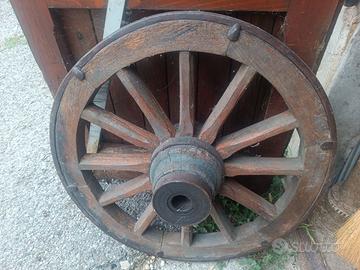 Ruota in legno