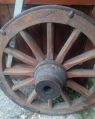 Ruota in legno