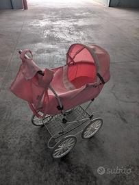 Passeggino giocattolo rosa