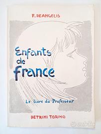 Enfants de France, Libro Di Testo 1964 Vintage