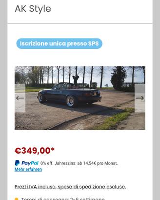 REPLICA Autokonexion  PARAFANGHI  MAZDA MX5