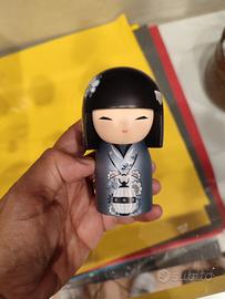 bambolina geisha  in legno da collezione 