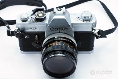 Canon Ftb Ql con ottica canon 50mm