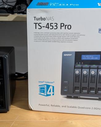 QNAP TS-453 PRO 8GB RAM NO DISCHI