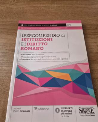 Ipercompendio di Istituzioni di diritto romano